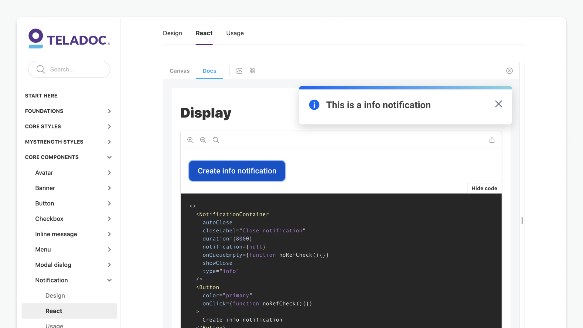 Pulse Design System — documentation site
